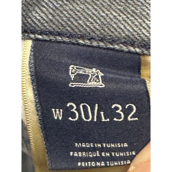 30x32 Scotch And Soda Ralston Amsterdams Blauw Button Fly Jeans Slim - Picture 10 of 12